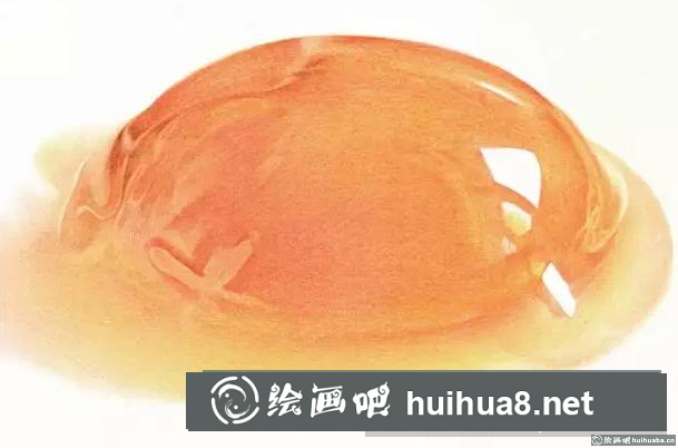 彩鉛畫蛋黃