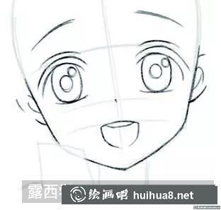 卷發(fā)女生的畫(huà)法