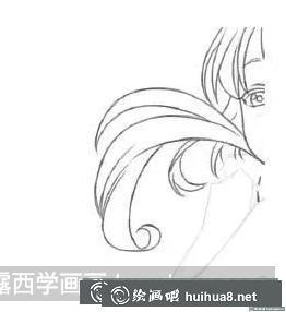 漫畫麻花辮女孩