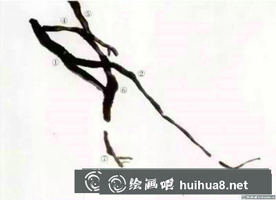 梅花的畫法