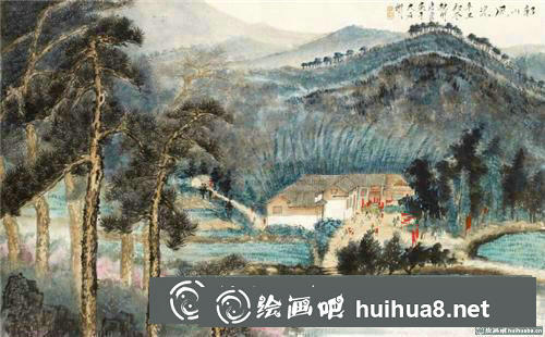 唐云國畫作品