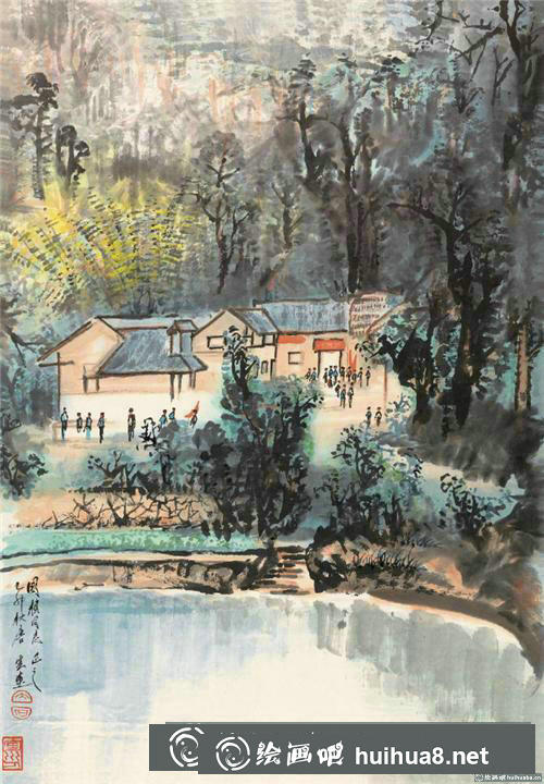 唐云國畫作品