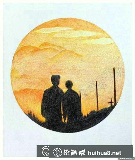 彩鉛畫(huà)教程