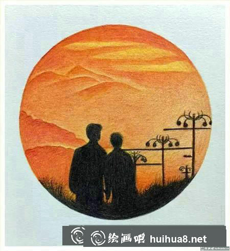 彩鉛畫(huà)教程