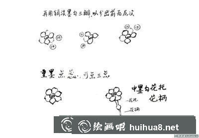 水仙花的畫法