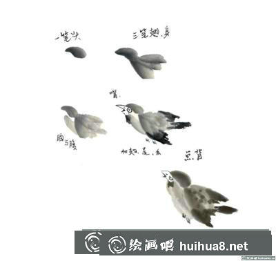 鳥的畫法