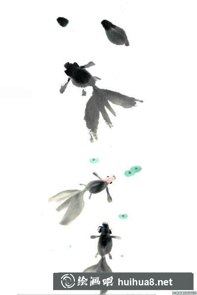 金魚的畫法