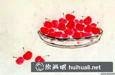 櫻桃的畫法