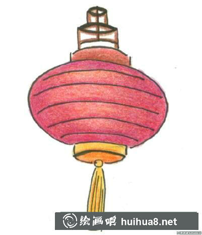 怎么畫燈籠