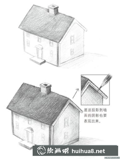 如何繪制小木屋