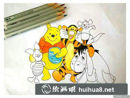 彩鉛畫教程