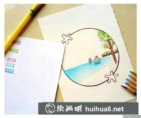 彩鉛畫教程