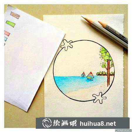 彩鉛畫教程