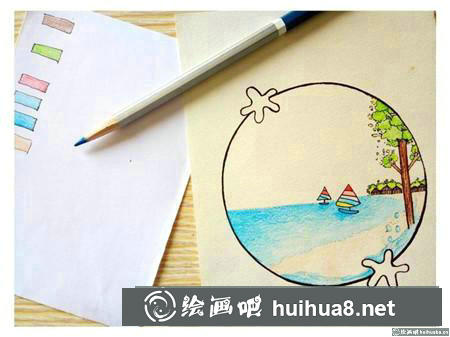 彩鉛畫教程
