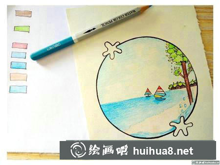 彩鉛畫教程