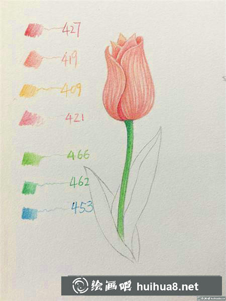 彩鉛畫教程
