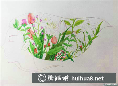 彩鉛畫教程