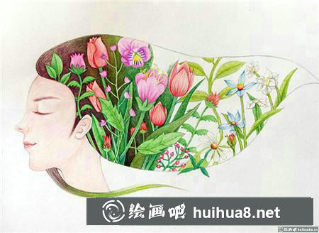 彩鉛畫教程