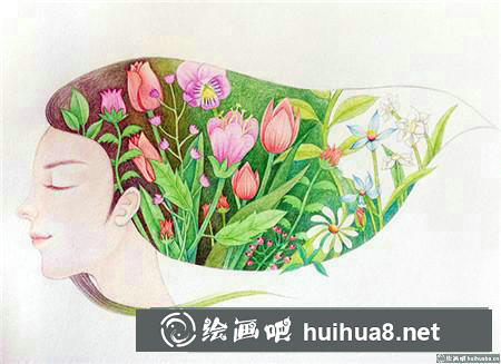 彩鉛畫教程