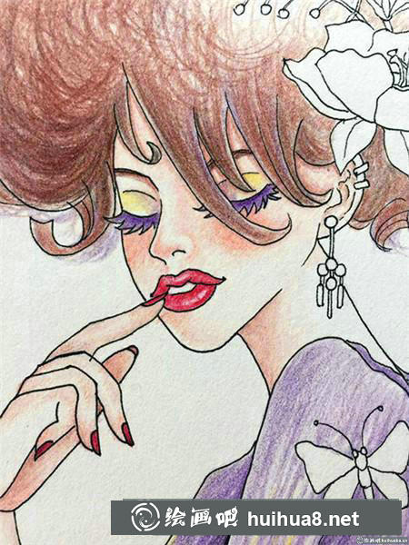 彩鉛畫教程