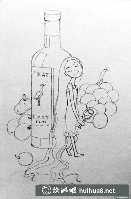 彩鉛畫教程