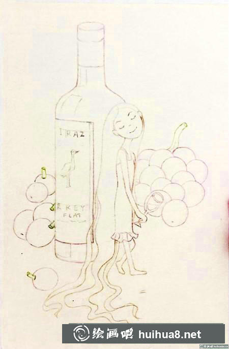 彩鉛畫教程