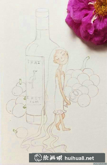 彩鉛畫教程