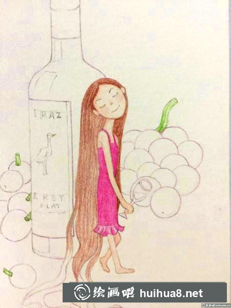彩鉛畫教程