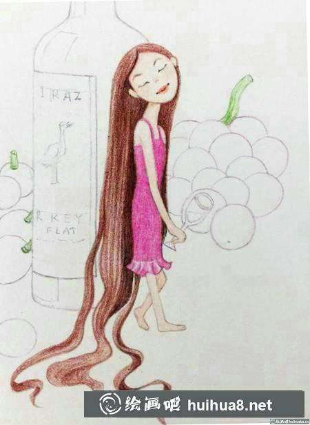 彩鉛畫教程