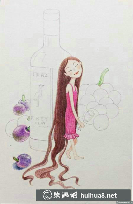 彩鉛畫教程