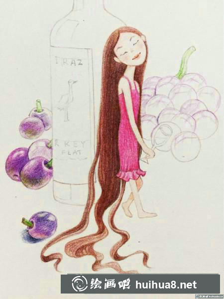 彩鉛畫教程