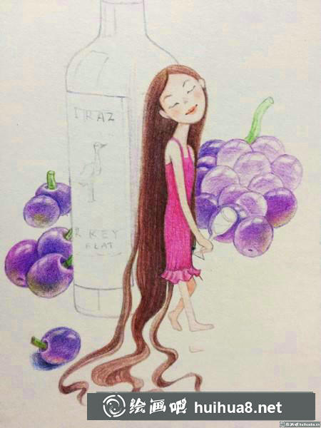 彩鉛畫教程