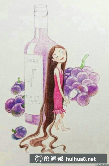 彩鉛畫教程