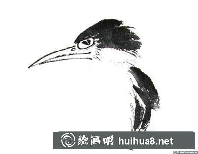 國(guó)畫(huà)翠鳥(niǎo)怎么畫(huà)