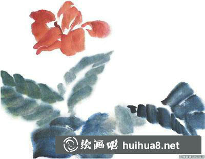 國(guó)畫美人蕉怎么畫