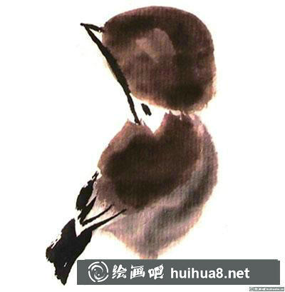 國(guó)畫(huà)麻雀怎么畫(huà)
