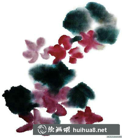 國畫紫薇花怎么畫
