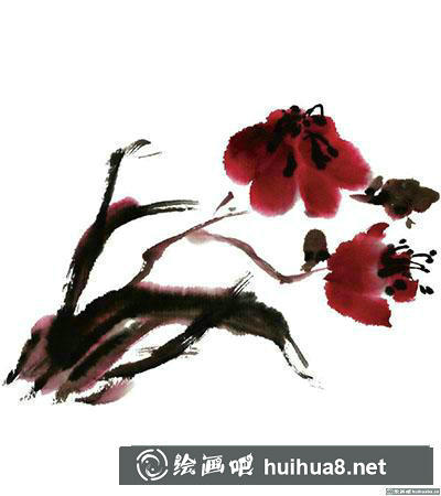 國(guó)畫萱花怎么畫