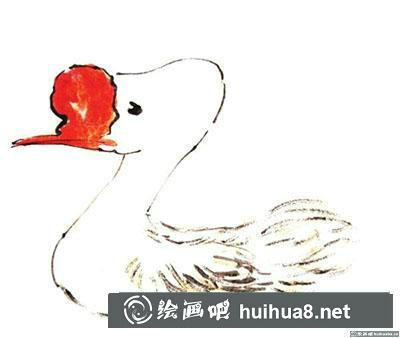 國(guó)畫鵝怎么畫