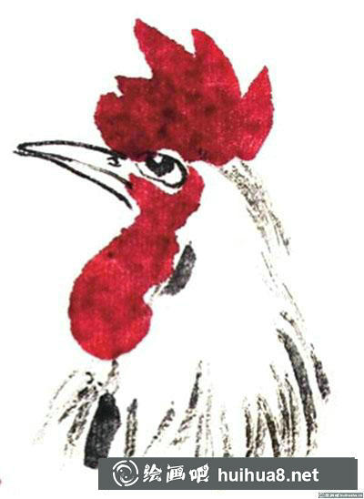 國(guó)畫(huà)公雞怎么畫(huà)
