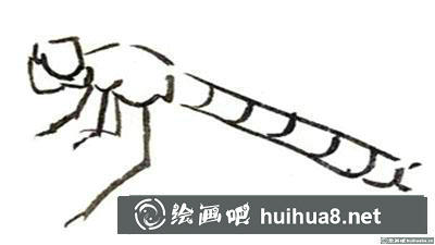 國畫蜻蜓怎么畫