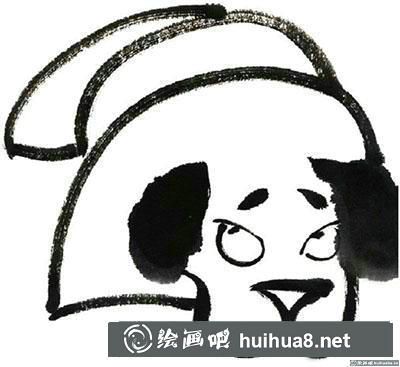 國畫狗怎么繪制