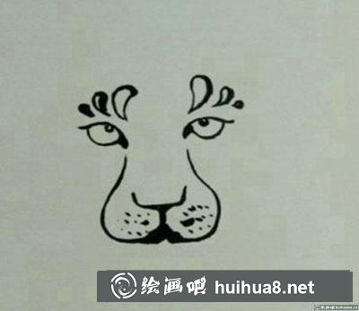 兒童畫豹子怎么畫