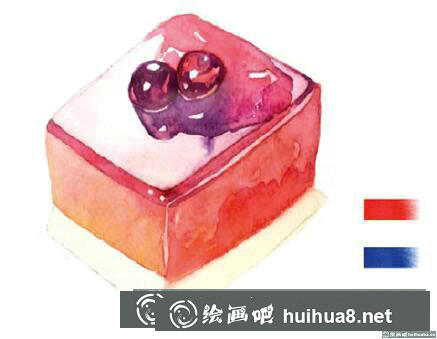 果凍水彩畫(huà)