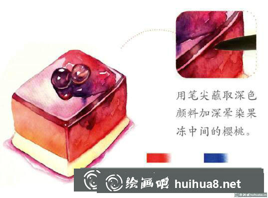 果凍水彩畫(huà)
