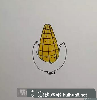 玉米兒童畫