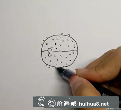 河豚兒童畫