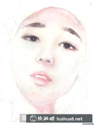 水彩畫人物