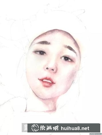 水彩畫人物