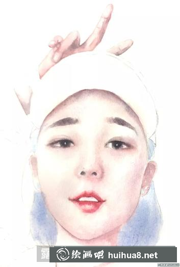 水彩畫人物